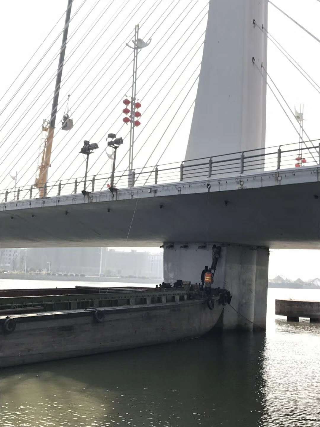 江蘇鹽城阜寧縣新興大橋夜景亮化工程