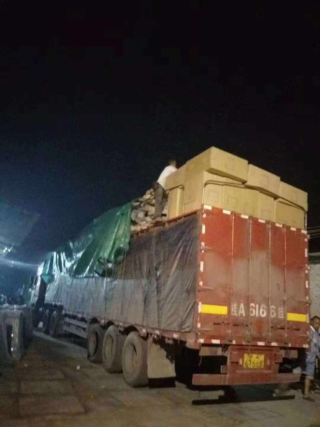 廣西大化瑤族自治縣迎賓大道路燈照明